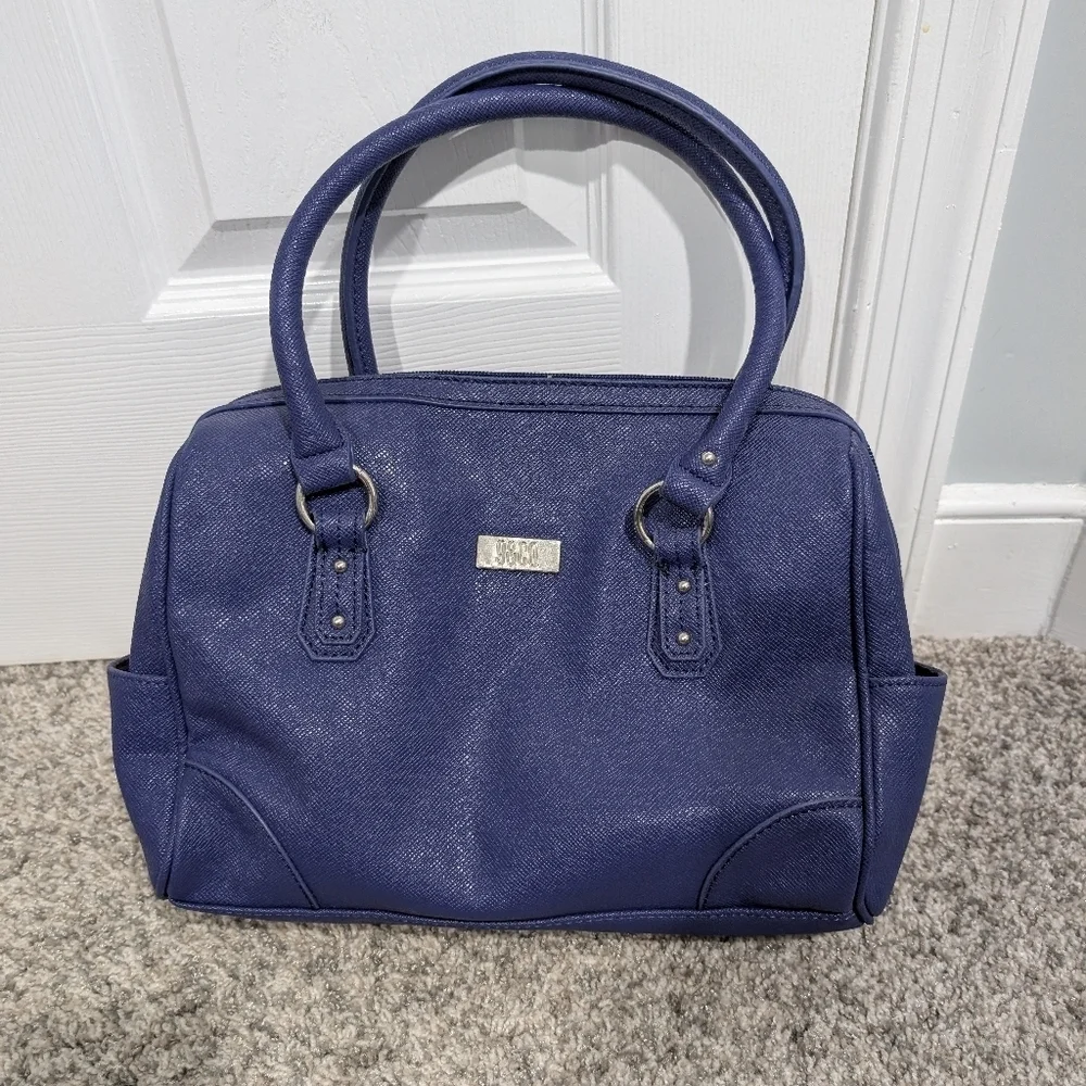 9&Co. (Nine West) Blue Satchel Bag